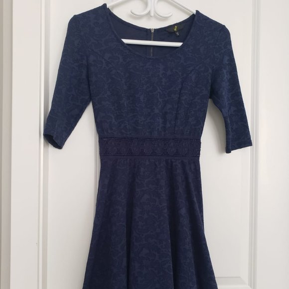 BLUE DRESS SIZE XS - Picture 1 of 3